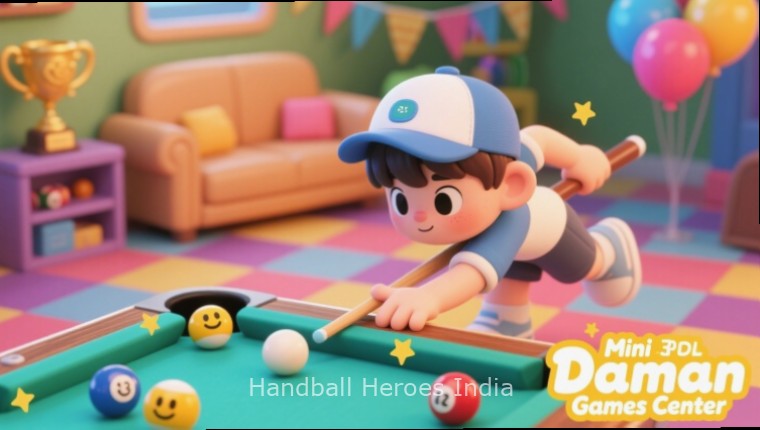 Handball Heroes India Controls Handball Heroes India gameplay showing player controls and interface